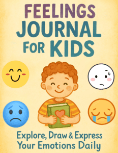 Feelings Journal for Kids-Wonder Sprout Learning