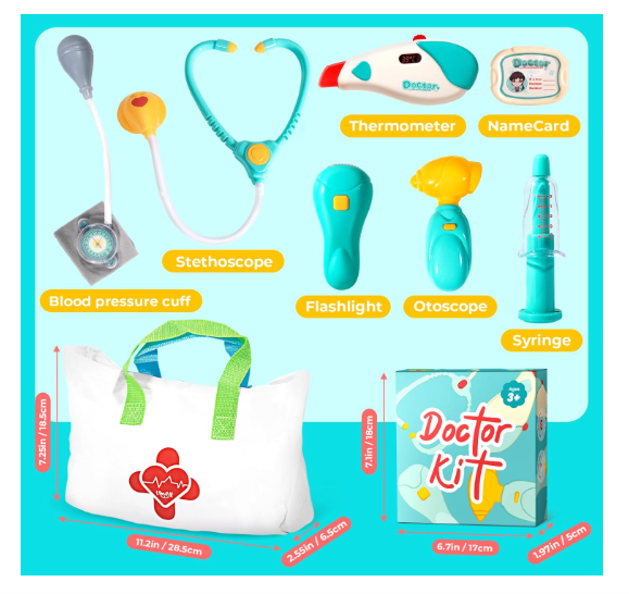 Pretend Play Medical Kit